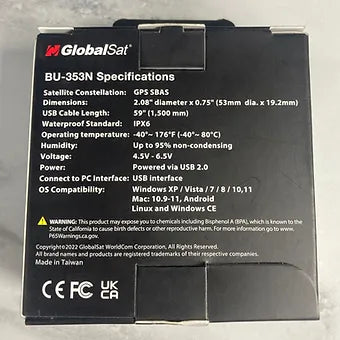 BU-353N, USB GPS RECIEVER