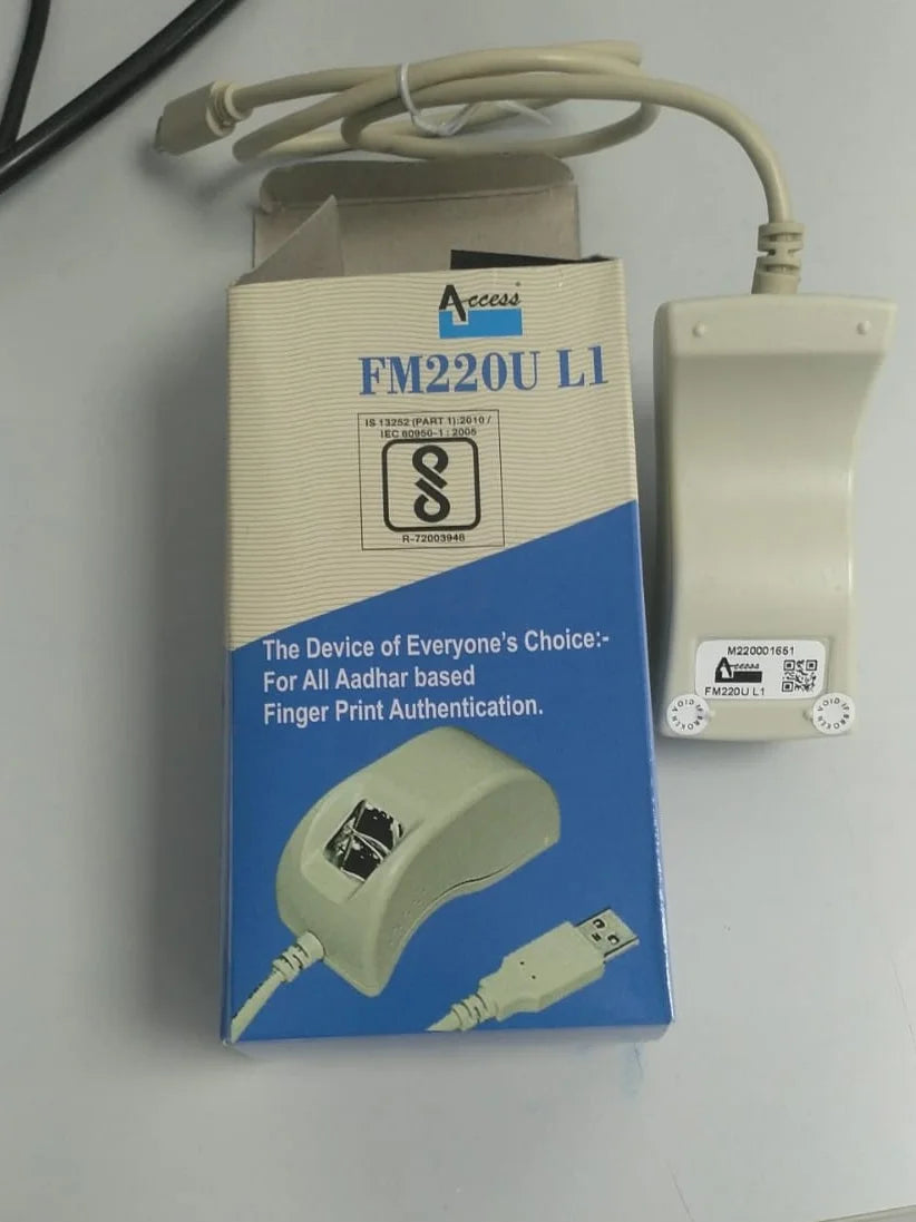 Access FM220U L1 Startek Biometric Fingerprint Scanner