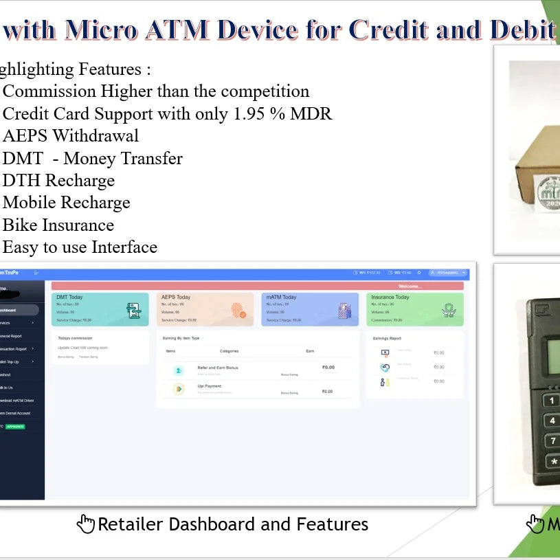 Morefun MP63 miniATM mPOS
