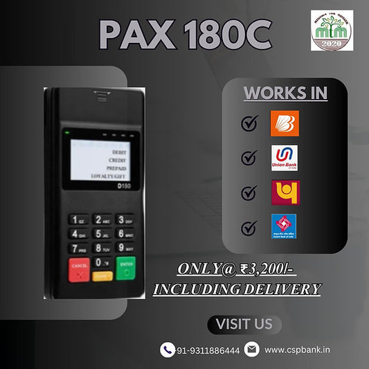 Pax D180 C++ mPOS mini ATM Blank
