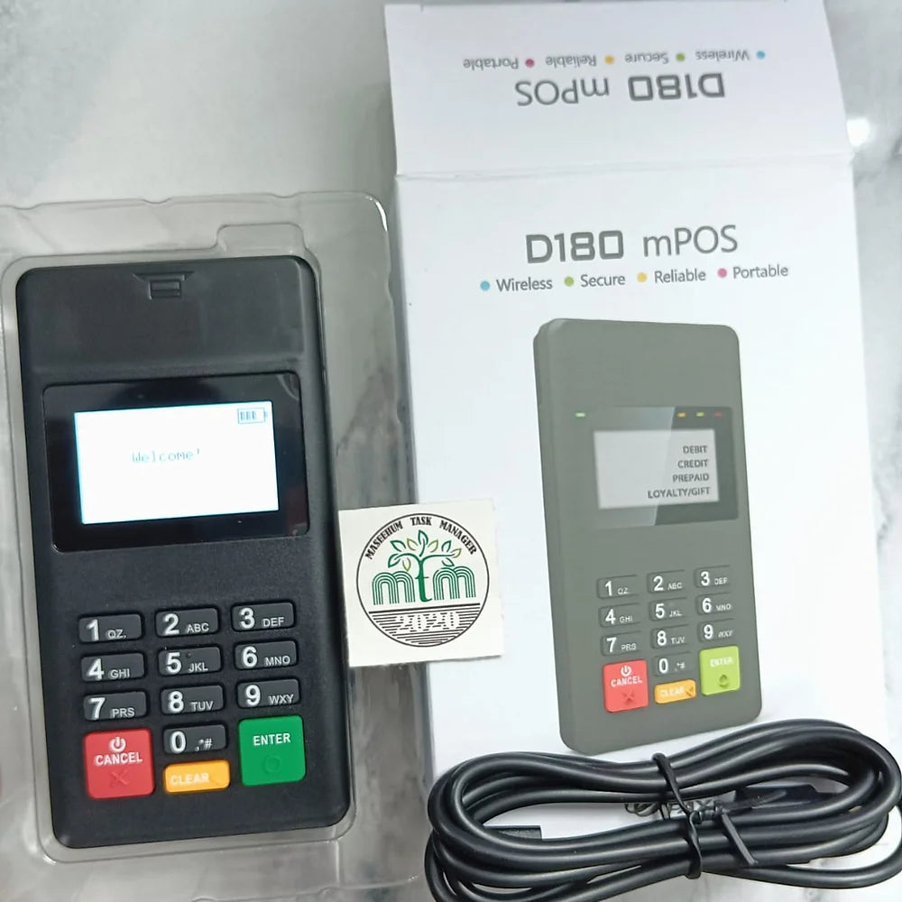 Pax D180 C++ mPOS mini ATM Blank