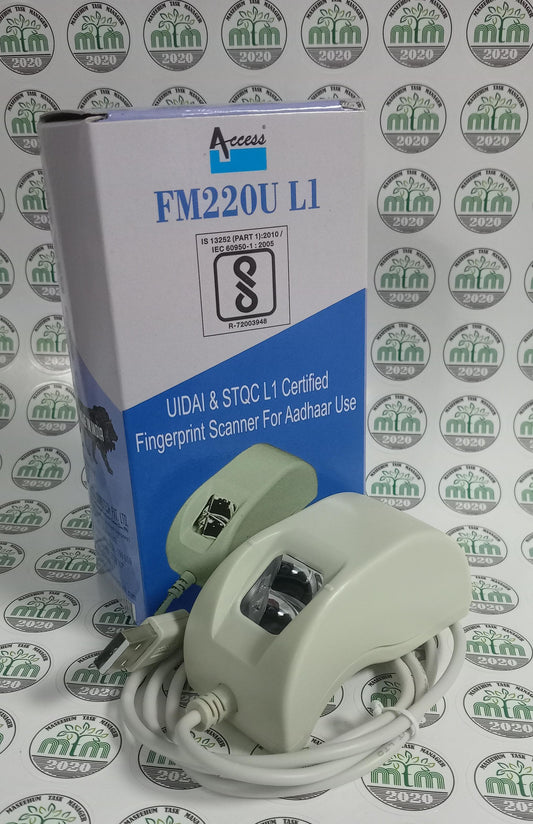 Access FM220U L1 Startek Biometric Fingerprint Scanner